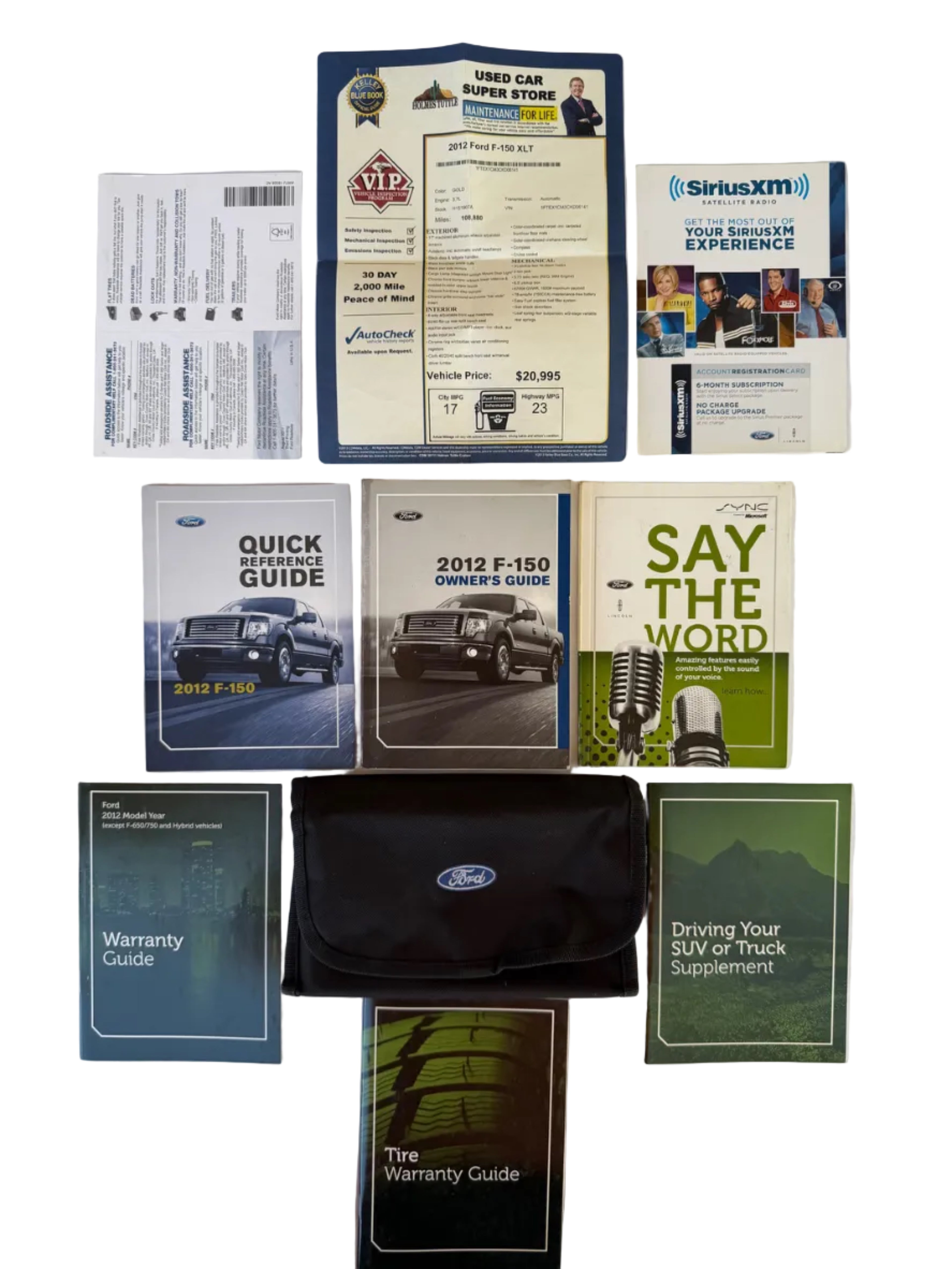 2012 Ford F150 Owner's Manual
